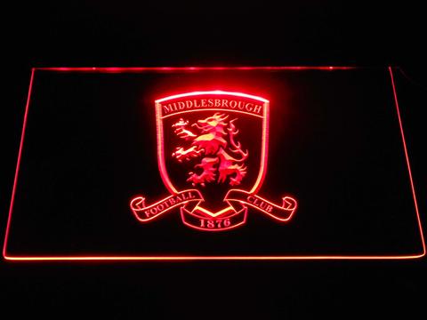 Middlesbrough Football Club Crest LED Neon Sign